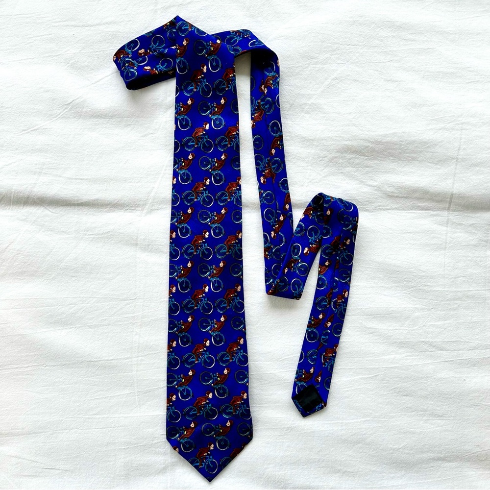 Vintage Curious George Bicycle Tie